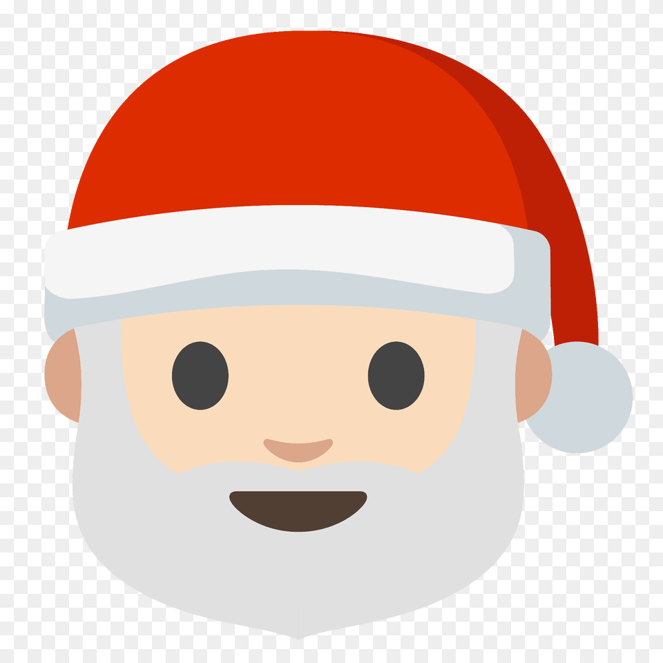 Santa Claus Emoji Clipart, Helmet, Clothing, Hardhat Free Transparent Png
