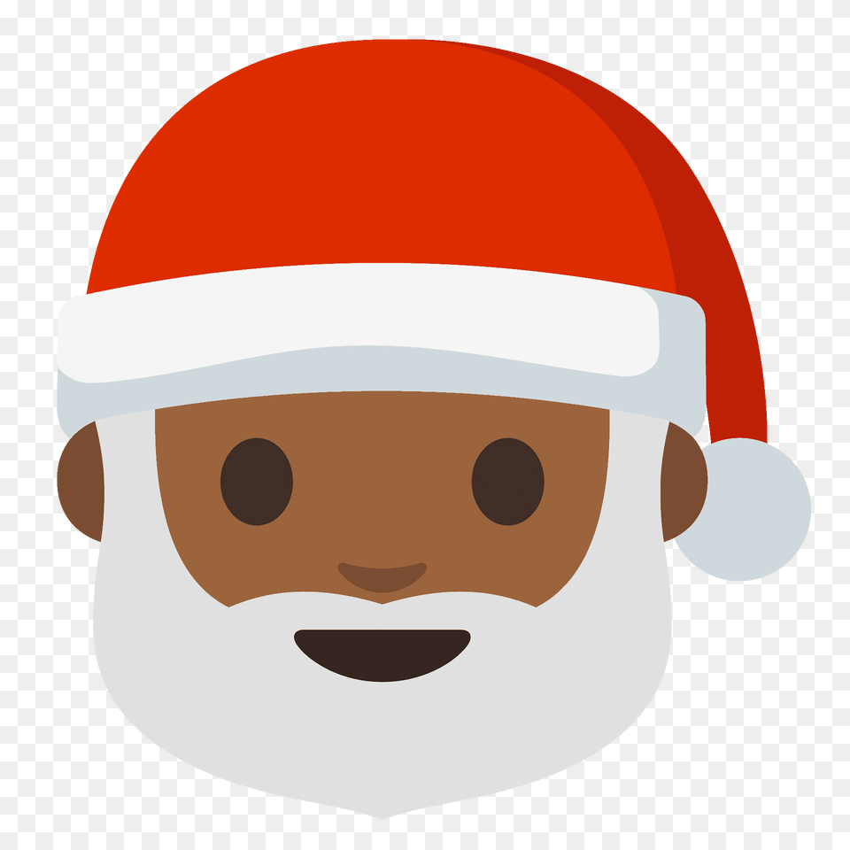 Santa Claus Emoji Clipart, Helmet, Clothing, Crash Helmet, Hardhat Free Transparent Png