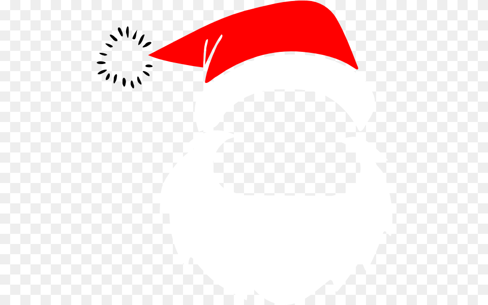 Santa Claus Face Santa Claus Face, People, Person, Stencil, Animal Free Transparent Png