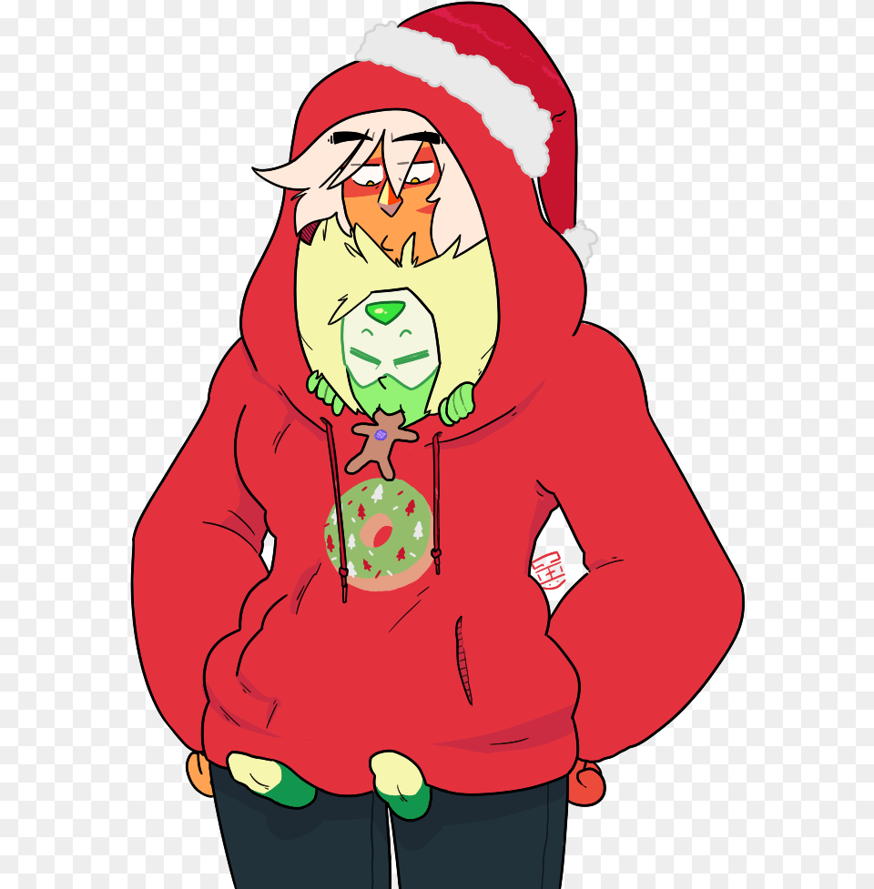 Santa Claus Fictional Character Christmas Clip Art, Sweatshirt, Clothing, Coat, Sweater Free Png