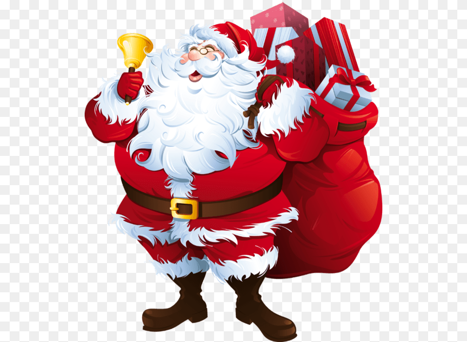 Santa Claus Happy, Baby, Person, Festival, Christmas Png Image