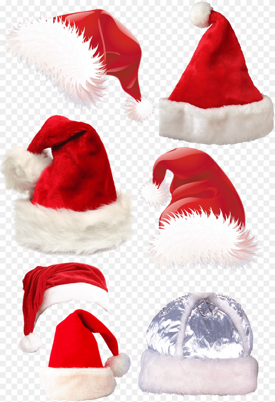 Santa Claus Hat, Clothing, Toy, Plush, Cap Free Png Download