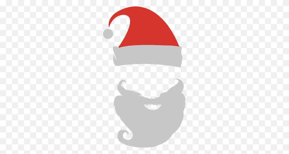 Santa Claus Hat And Beard, Elf, Clothing Png