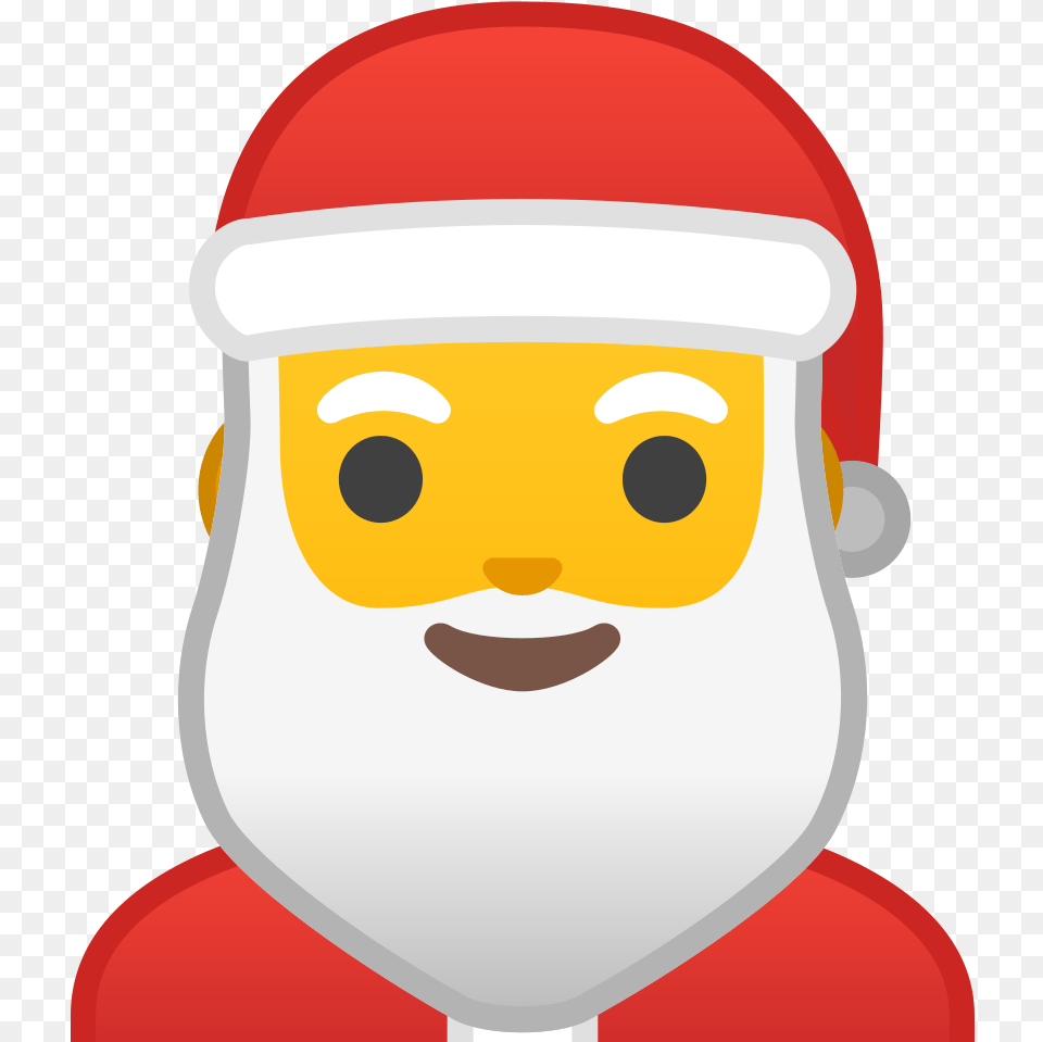 Santa Claus Icon Emoji Nikolaus, Face, Head, Person, Photography Free Png Download