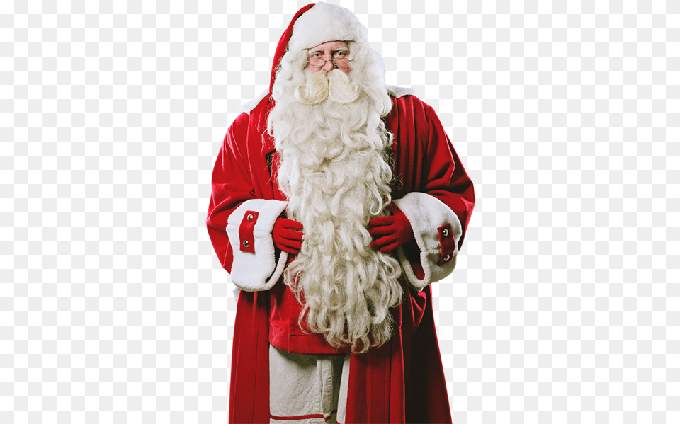 Santa Claus Is A Goodwill Ambassador From Finland Santa Claus, Adult, Person, Woman, Female Png Image
