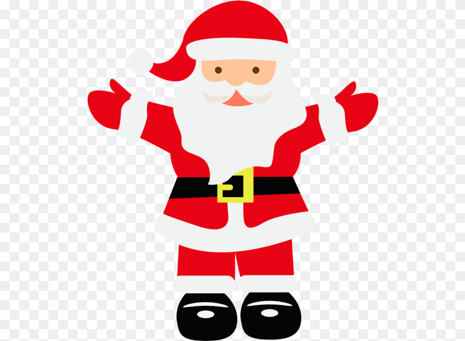 Santa Claus Mrs Christmas Day Santa Claus Saying Hello, Elf, Nature, Outdoors, Snow Free Png Download