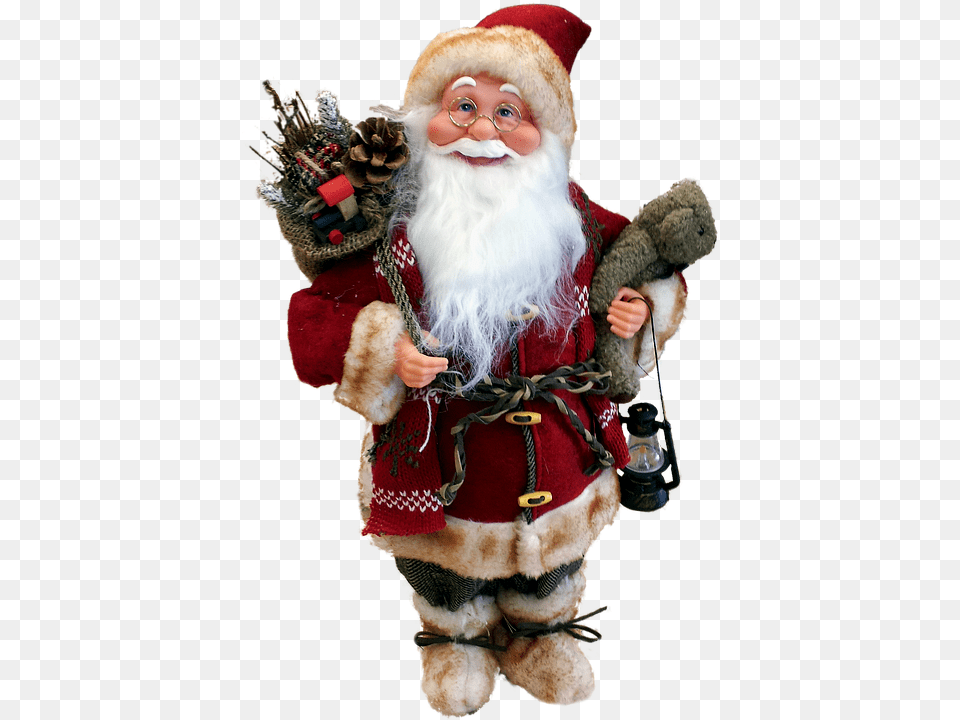 Santa Claus Nicholas Clauses Photo On Pixabay Santa Claus Christmas Decor, Baby, Person, Teddy Bear, Toy Free Png