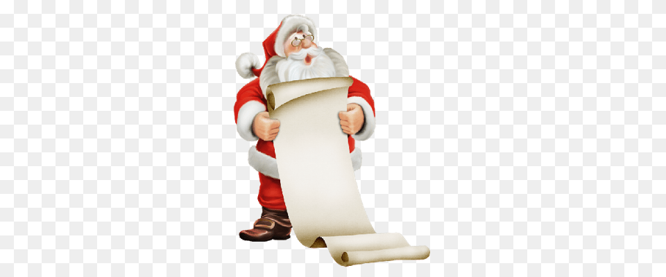 Santa Claus Reading, Baby, Person Free Transparent Png