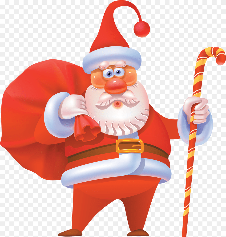 Santa Claus Red Nose, Elf, Field Hockey, Field Hockey Stick, Hockey Png