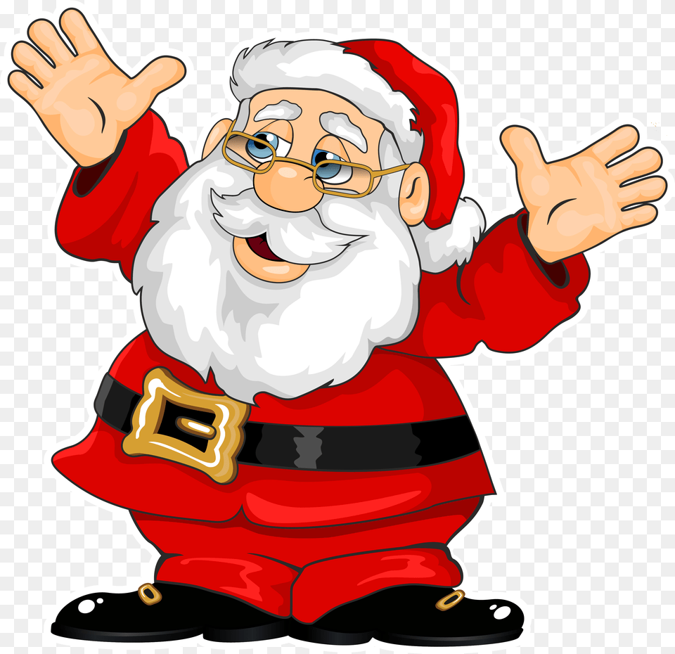 Santa Claus Santa Claus, Body Part, Finger, Hand, Person Free Png