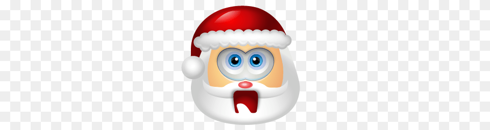 Santa Claus Shock Icon Multiple Smileys Iconset Icons Land, Birthday Cake, Cake, Cream, Dessert Free Png