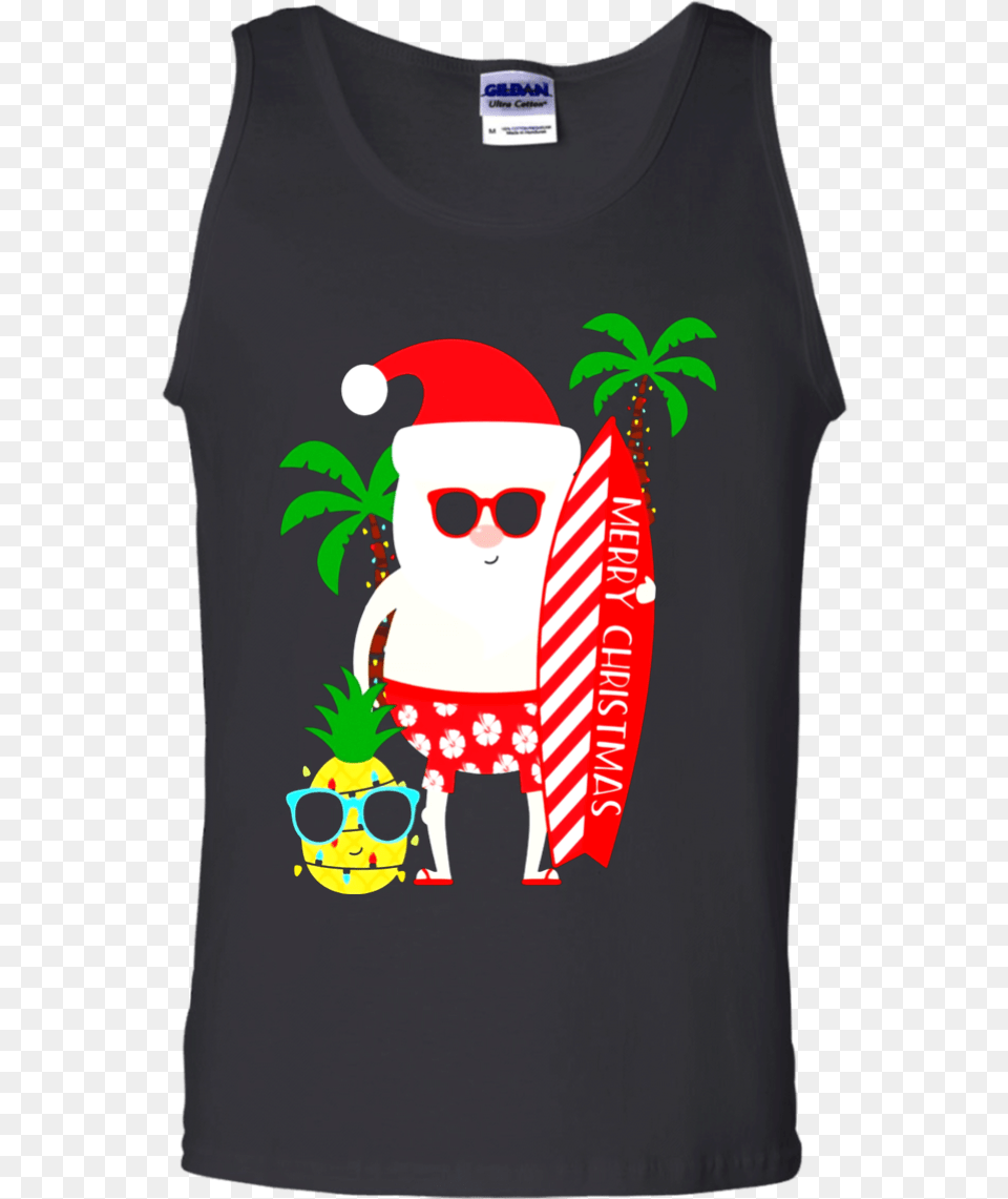 Santa Claus Surfing Hawaiian Shirt Summer Christmas Christmas Hawaiian Tshirt, Accessories, Applique, Clothing, Pattern Png Image