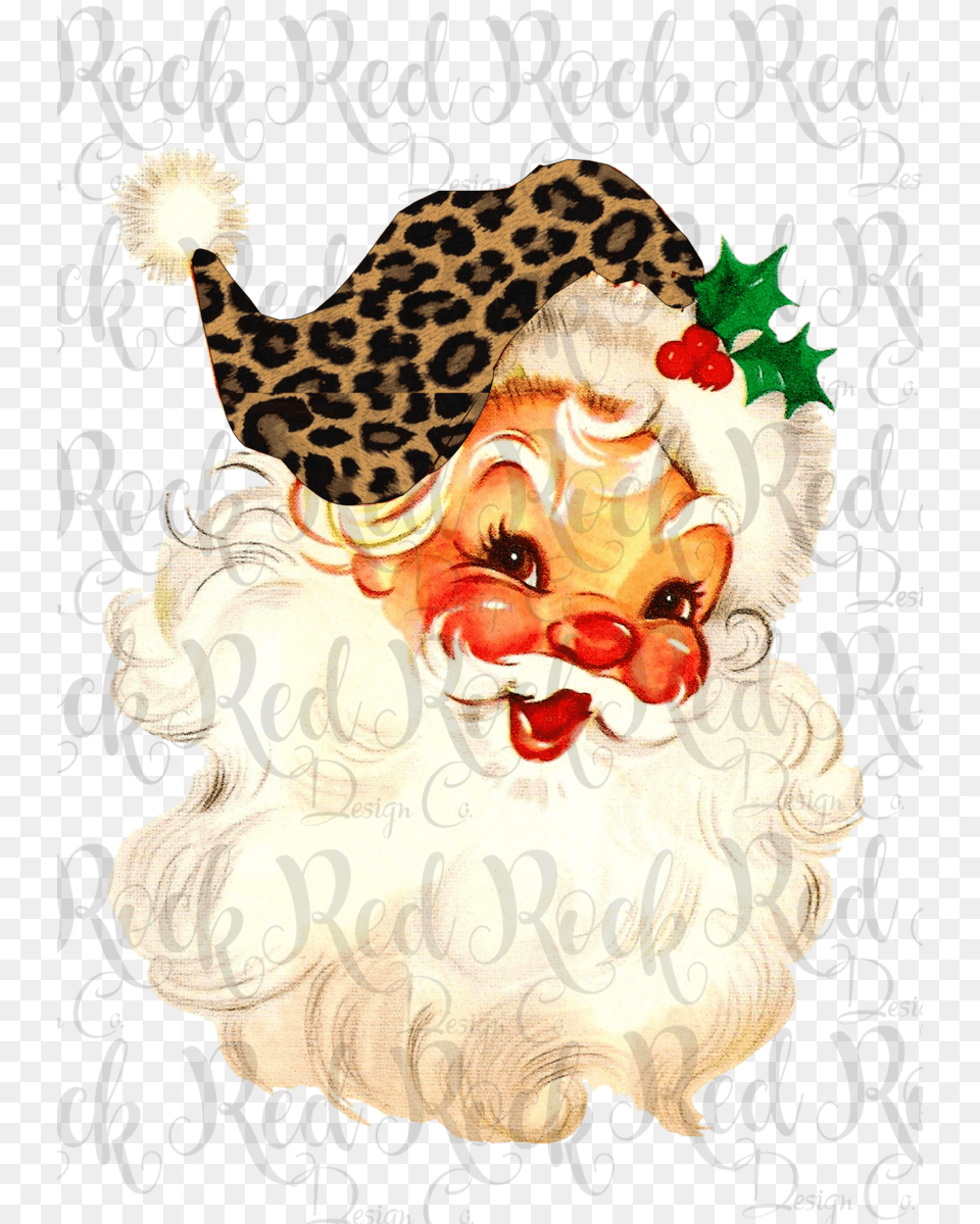 Santa Claus T Shirt Design Vintage Santa Claus, Adult, Wedding, Person, Female Free Png Download