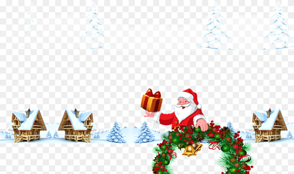 Santa Claus Transparent Decoration Vector For Gifts Simenvironmentally Friendly Wood Materialsa Good, Baby, Person, Architecture, Building Png