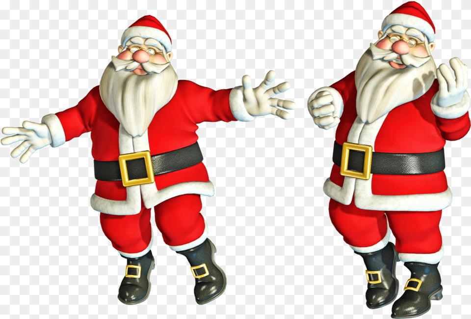 Santa Claus Transparent Images All Christmas Images, Baby, Person, Clothing, Footwear Free Png Download