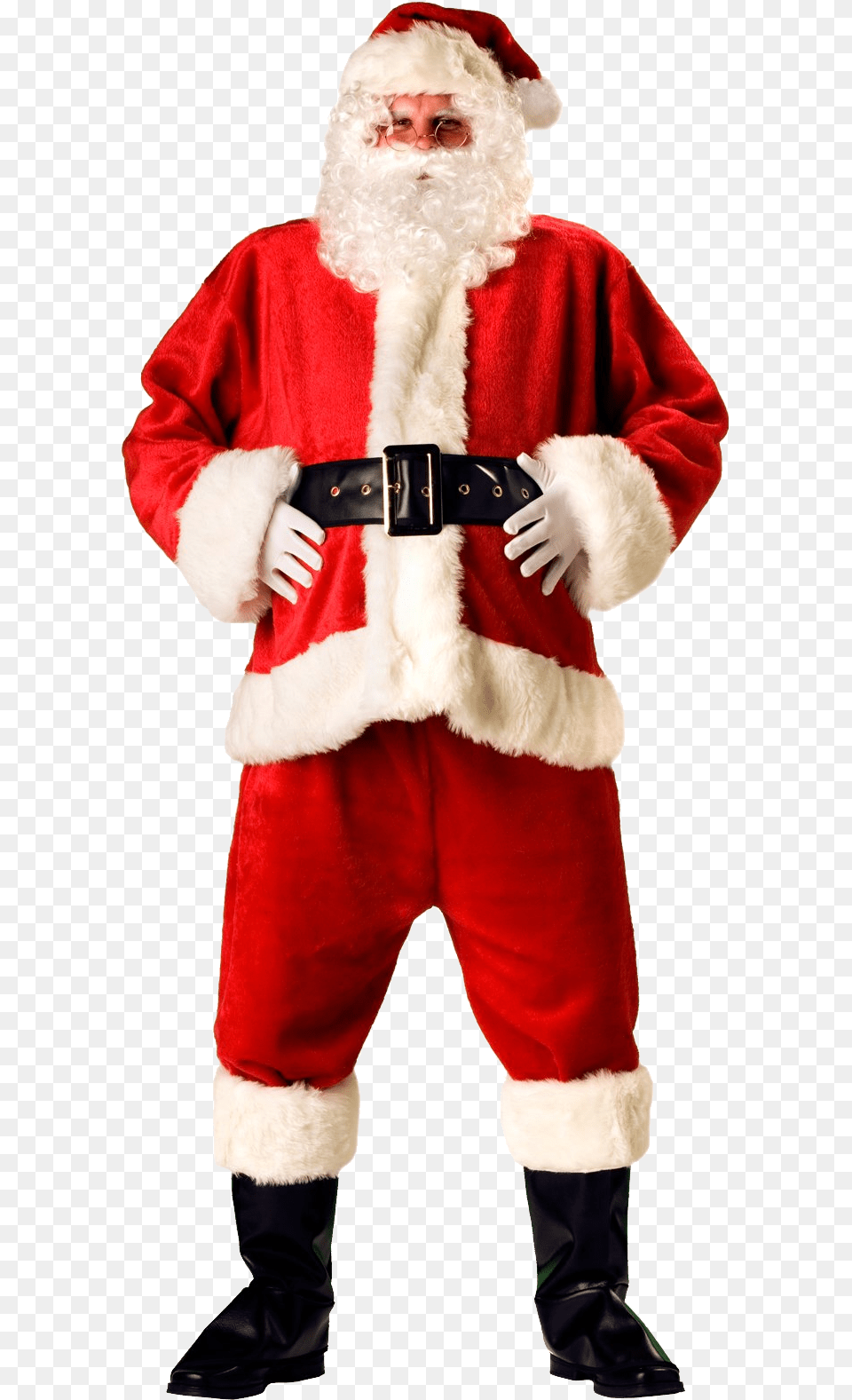Santa Claus Transparent Santa Claus Suit, Baby, Person, Festival, Christmas Free Png