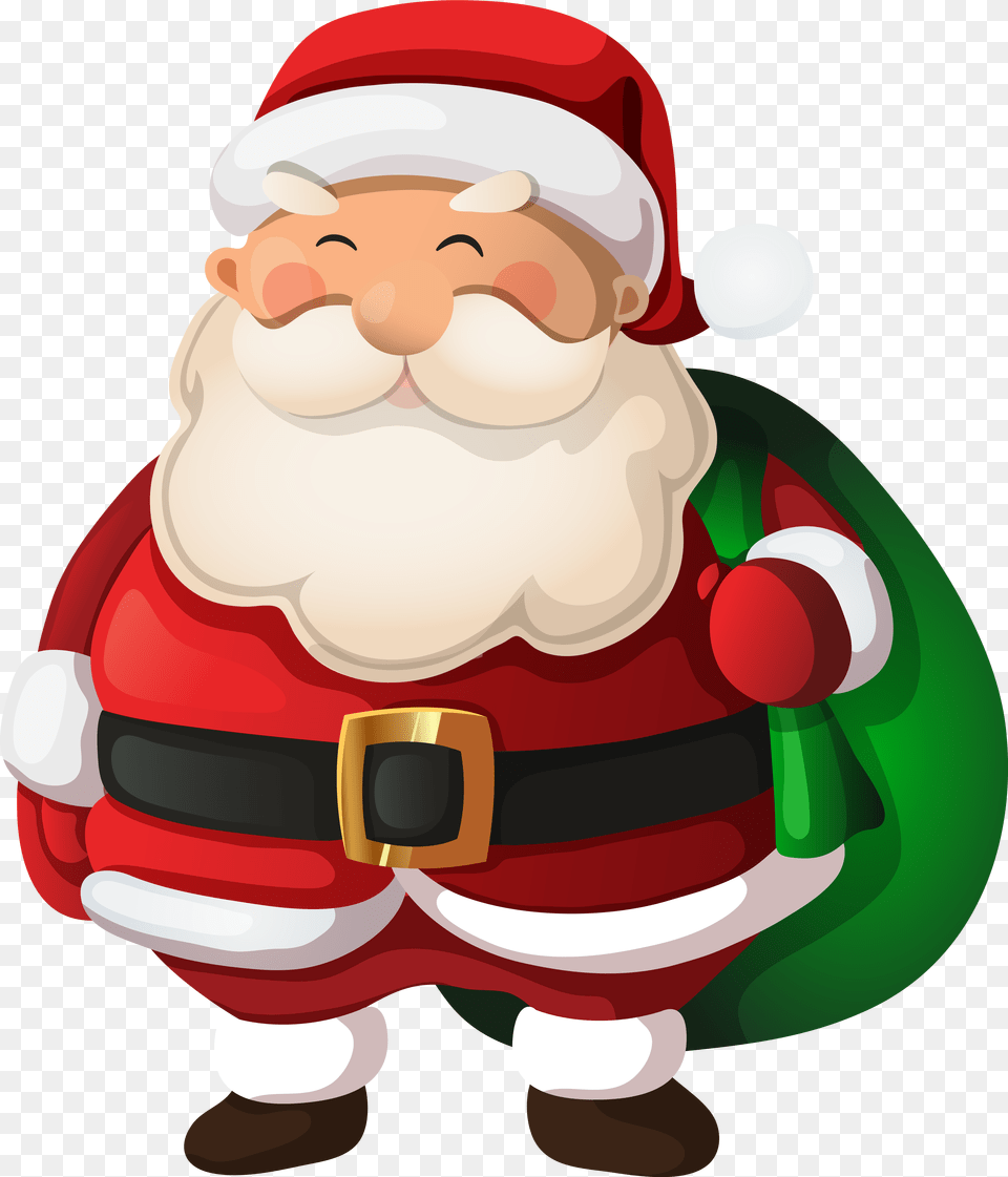 Santa Clip Art Images Happy Christmas Whats App Stickers, Elf, Nature, Outdoors, Snow Free Png