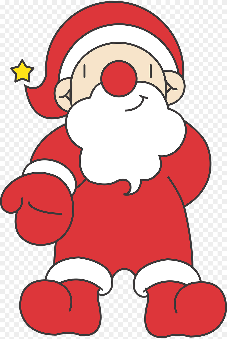 Santa Clipart, Baby, Person, Dynamite, Weapon Free Png Download