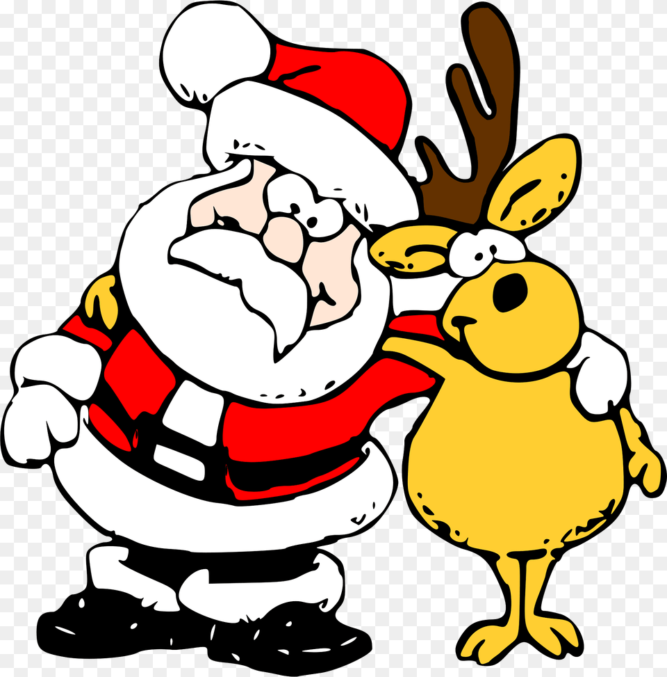 Santa Clipart, Baby, Person, Cartoon, Face Png Image