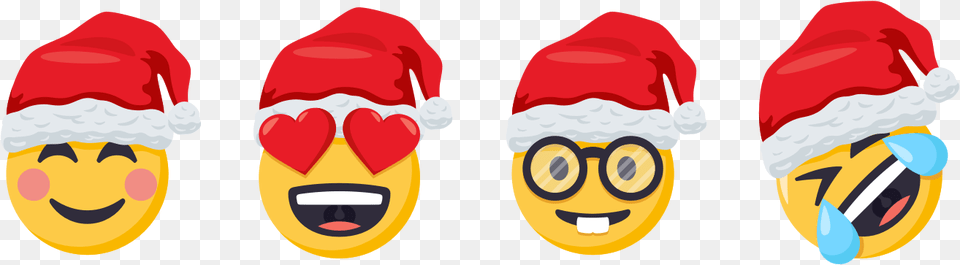 Santa Clipart Emoji Emoji Heart Eyes Santa, Footwear, Clothing, Shoe, Sneaker Png Image
