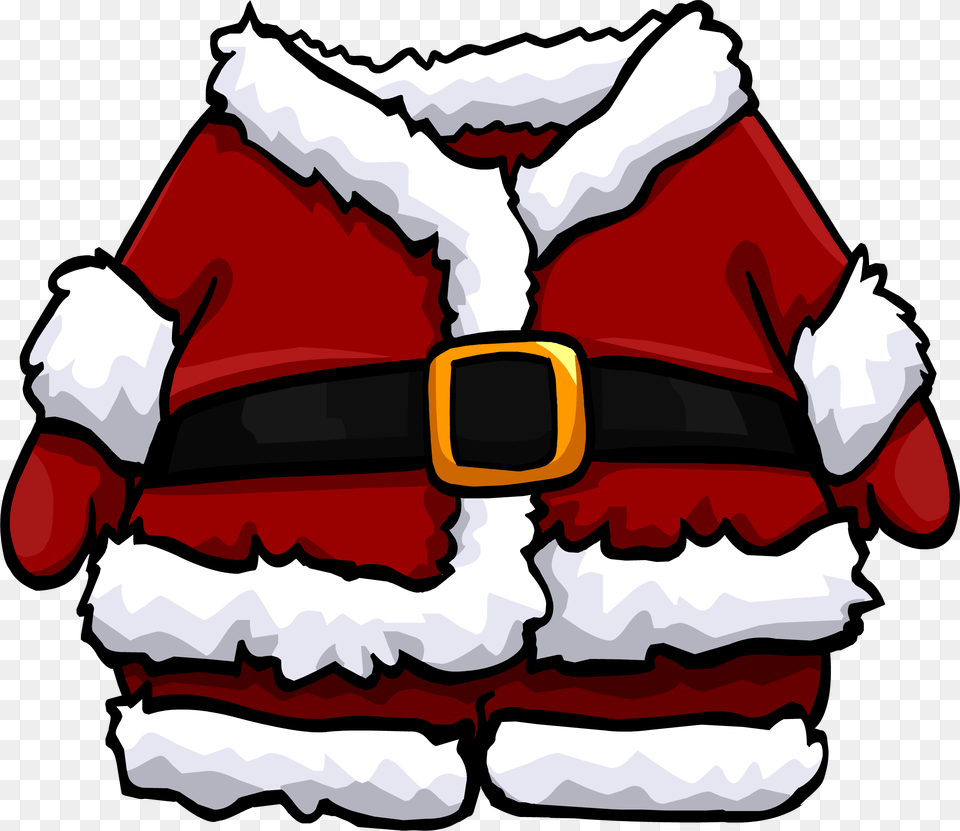 Santa Clothes Clipart, Clothing, Lifejacket, Vest, Accessories Png
