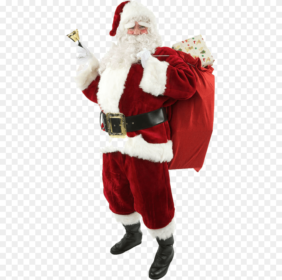 Santa Clothes Santa Suit, Person, Festival, Christmas, Clothing Free Transparent Png