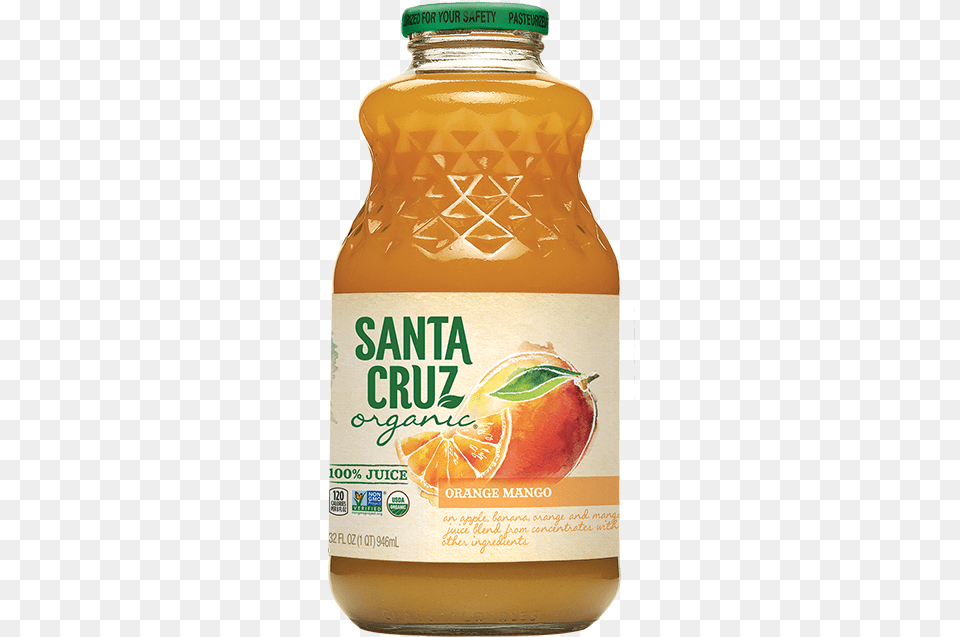 Santa Cruz Orange Juice, Beverage, Plant, Produce, Fruit Free Png