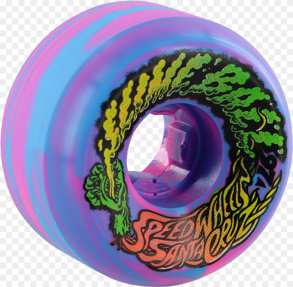 Santa Cruz Slime Balls Vomit Mini Skateboard Wheels, Food, Sweets Free Transparent Png