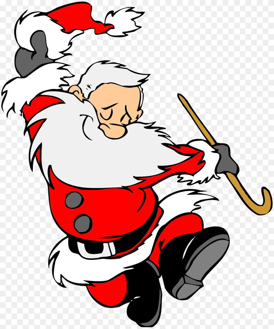 Santa Dancing Clipart, Baby, Person, Face, Head Free Png Download