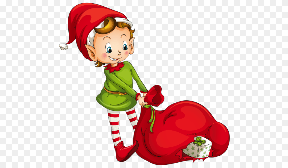Santa Elves Clipart, Elf, Baby, Person, Face Free Png