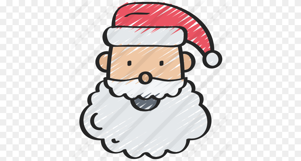 Santa Christmas Icons Santa Claus, Outdoors, Winter, Art, Nature Free Png Download