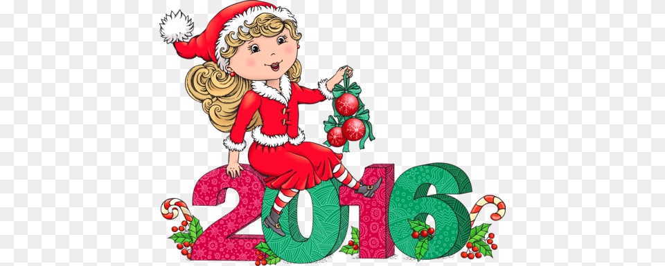Santa Girl, Elf, Baby, Person, Text Free Transparent Png