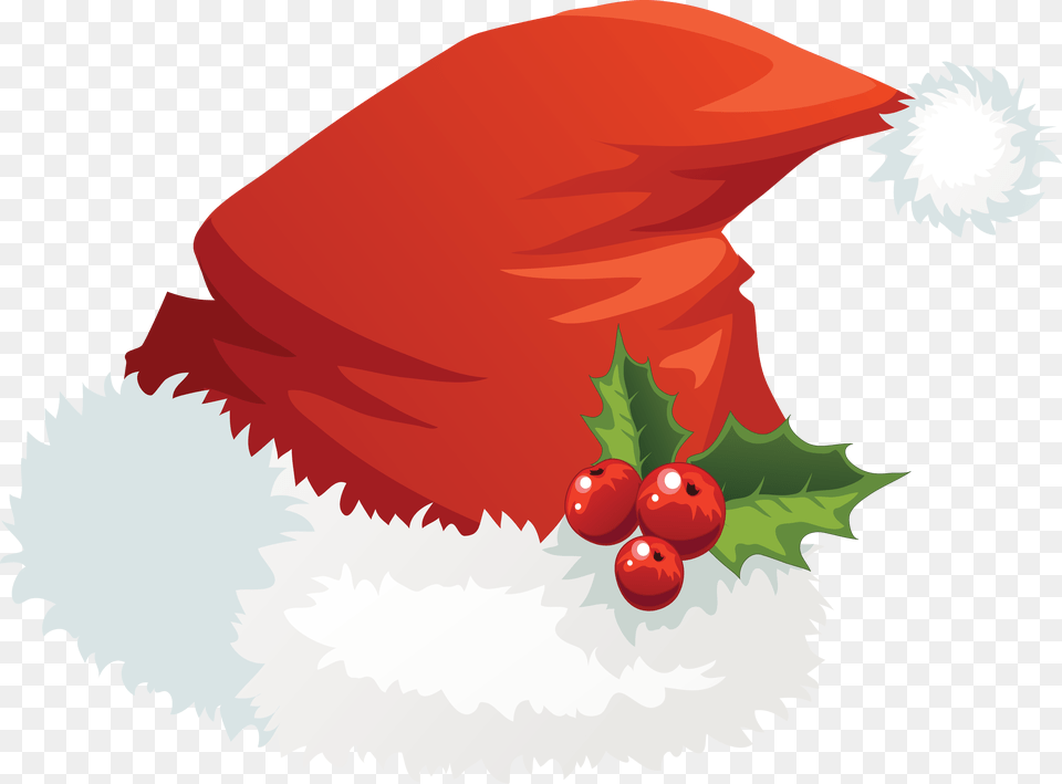 Santa Hat, Leaf, Plant, Art, Graphics Free Png Download