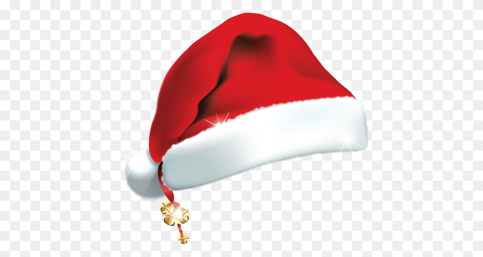 Santa Hat, Clothing, Crib, Furniture, Infant Bed Png Image