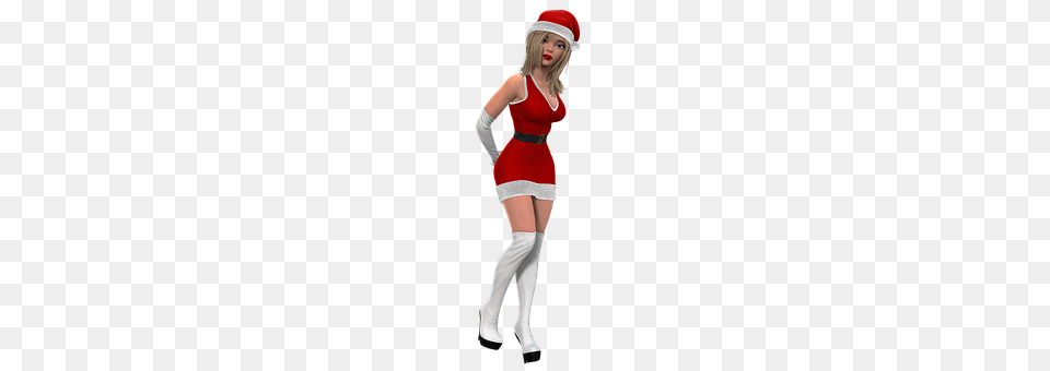 Santa Hat Skirt, Clothing, Costume, Person Png