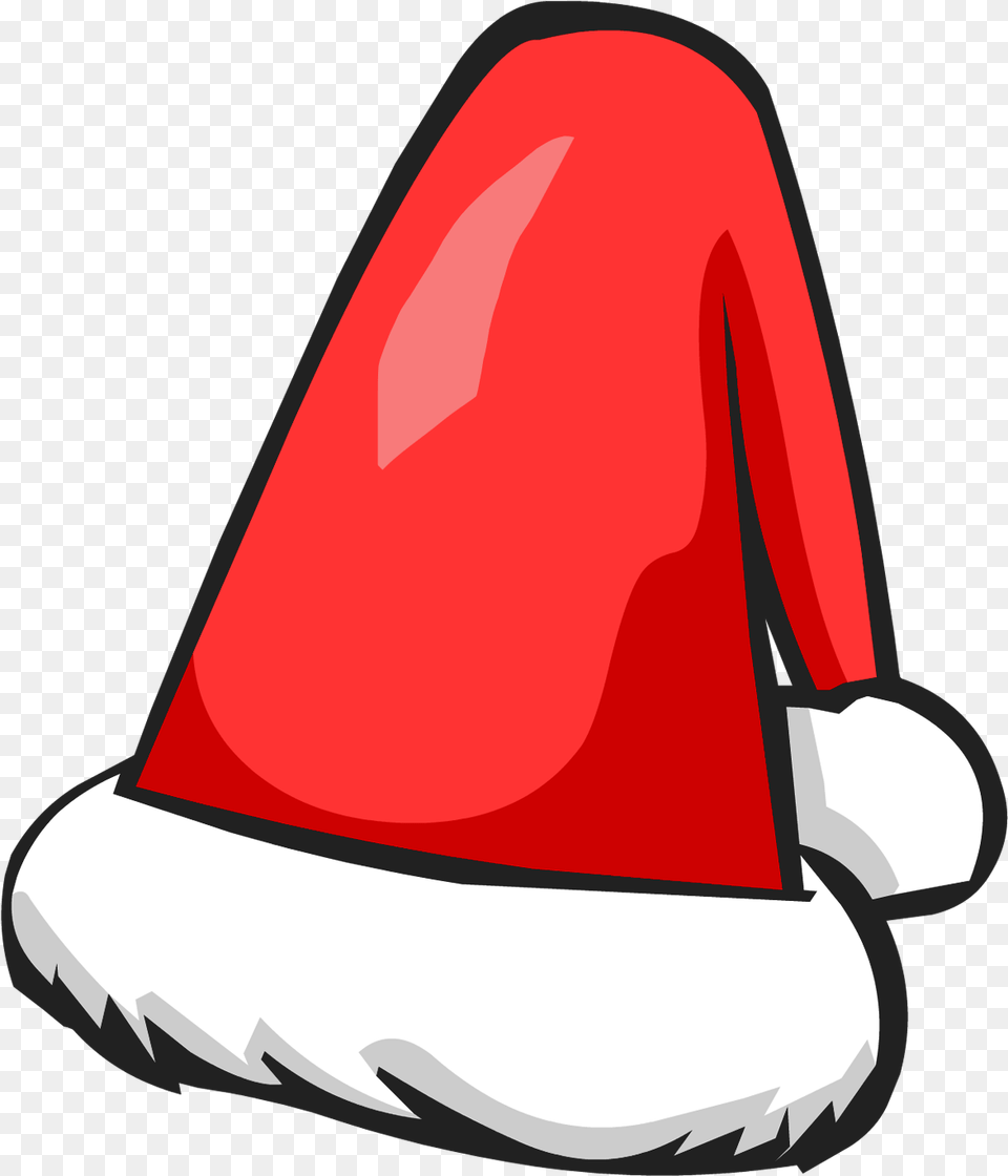 Santa Hat Cartoon, Transportation, Vehicle, Watercraft, Food Free Png