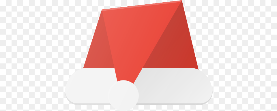 Santa Hat Christmas Free Icon Of Christmas Hat Flat, Triangle Png