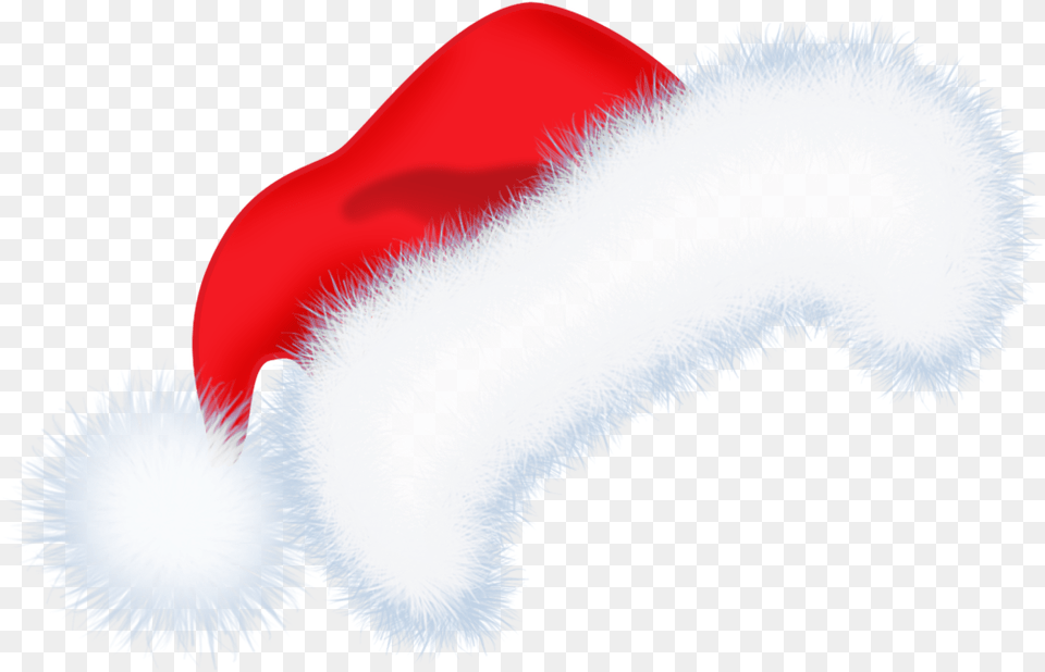 Santa Hat Clipart, Accessories, Feather Boa Png