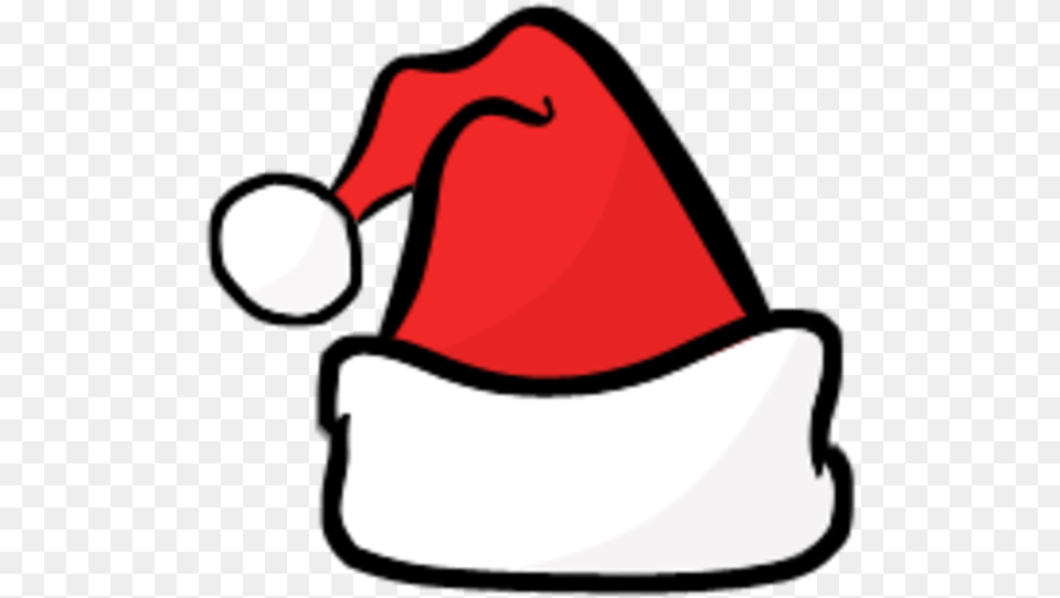 Santa Hat Clipart Black And White Christmas Clipart Png