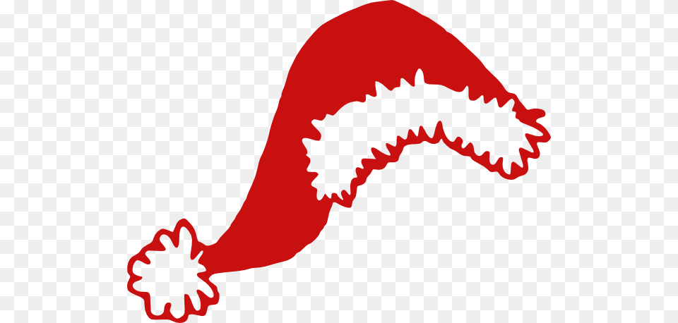 Santa Hat Clipart Red, Body Part, Hand, Person, Food Png Image