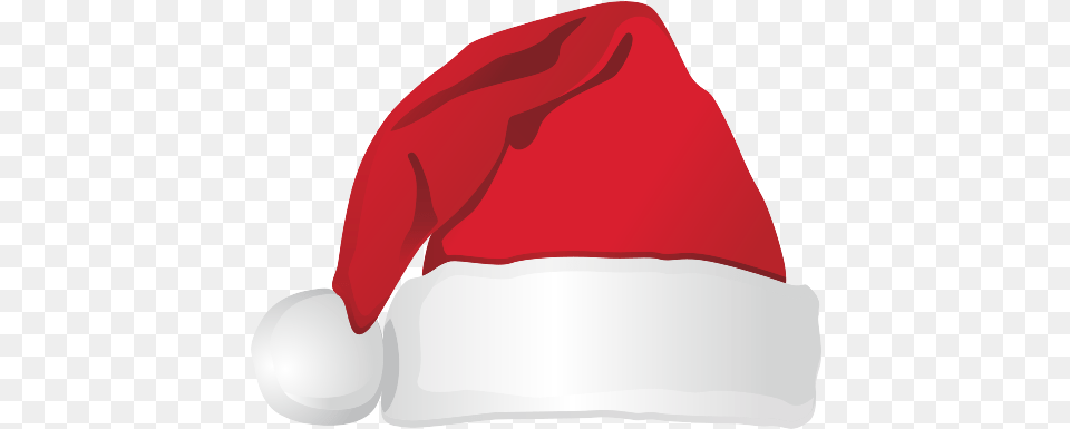 Santa Hat Icon Of Christmas Santa Hat Clip Art, Cap, Clothing, Glove, Hood Free Png Download