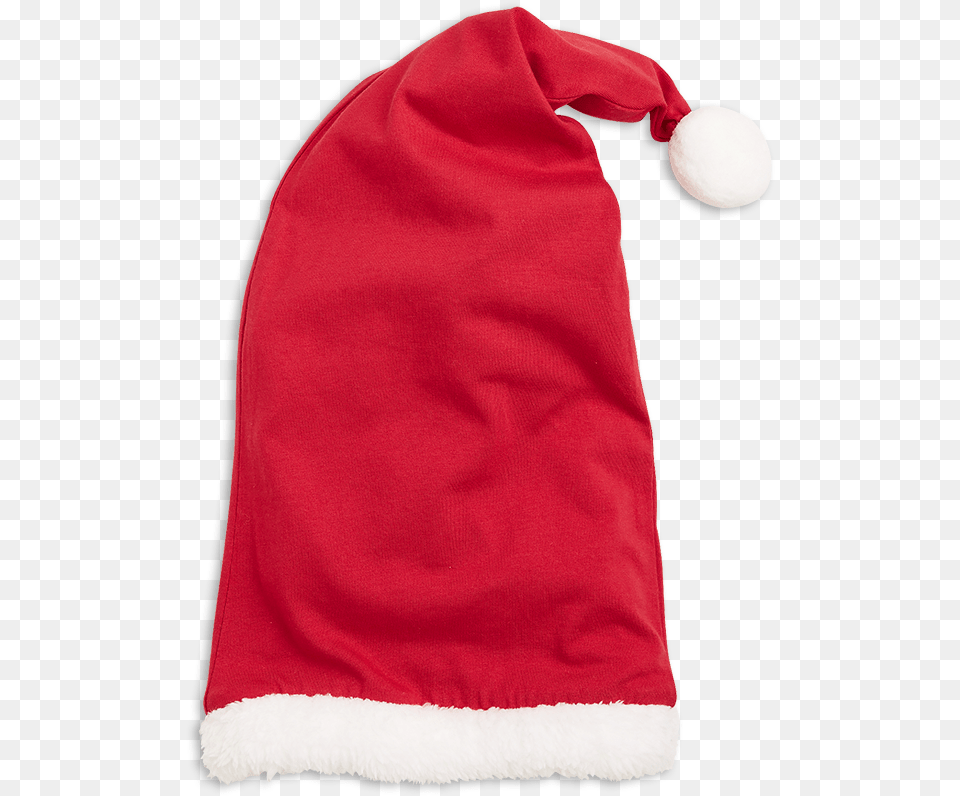 Santa Hat Red Knit Cap, Clothing, Coat, Fleece, Scarf Png Image