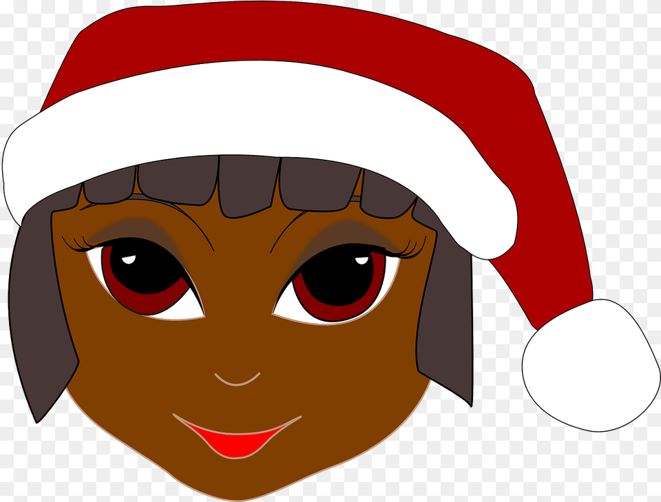 Santa Head, Baby, Person, Face Free Transparent Png