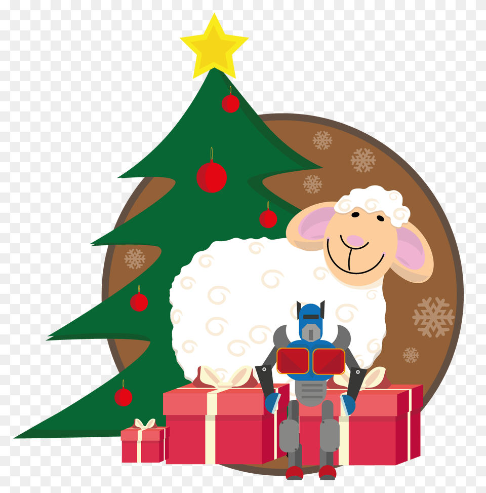 Santa Is On His Way Free Png Download