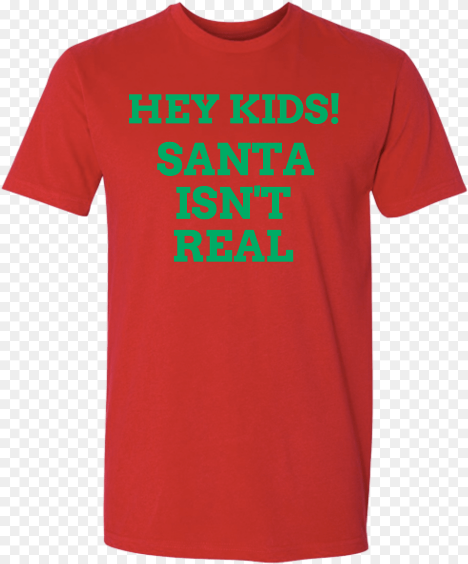 Santa Isn39t Real T Shirt Fly Fishing Heartbeat Shirt, Clothing, T-shirt Free Png Download