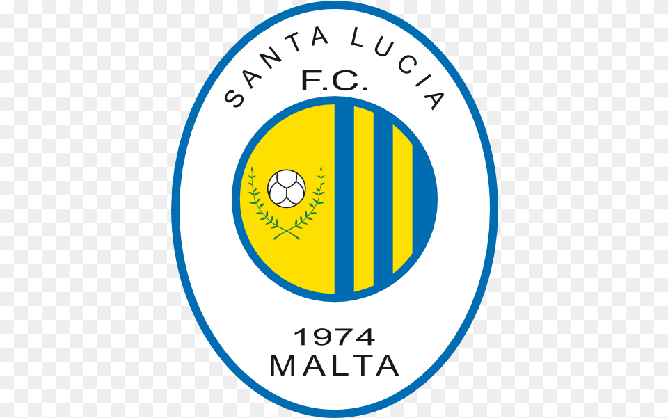 Santa Lucia Fc Logo Download Santa Lucija Football Club, Badge, Symbol, Disk Free Transparent Png