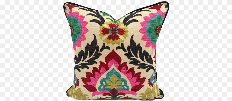 Santa Maria Desert Flower Pillow Cover By Waverly Waverly Santa Maria Desert Flower, Cushion, Home Decor Free Png Download