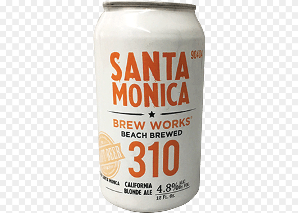 Santa Monica 310 California Blonde Ale 310 California Blonde Ale, Can, Tin, Alcohol, Beer Free Png Download