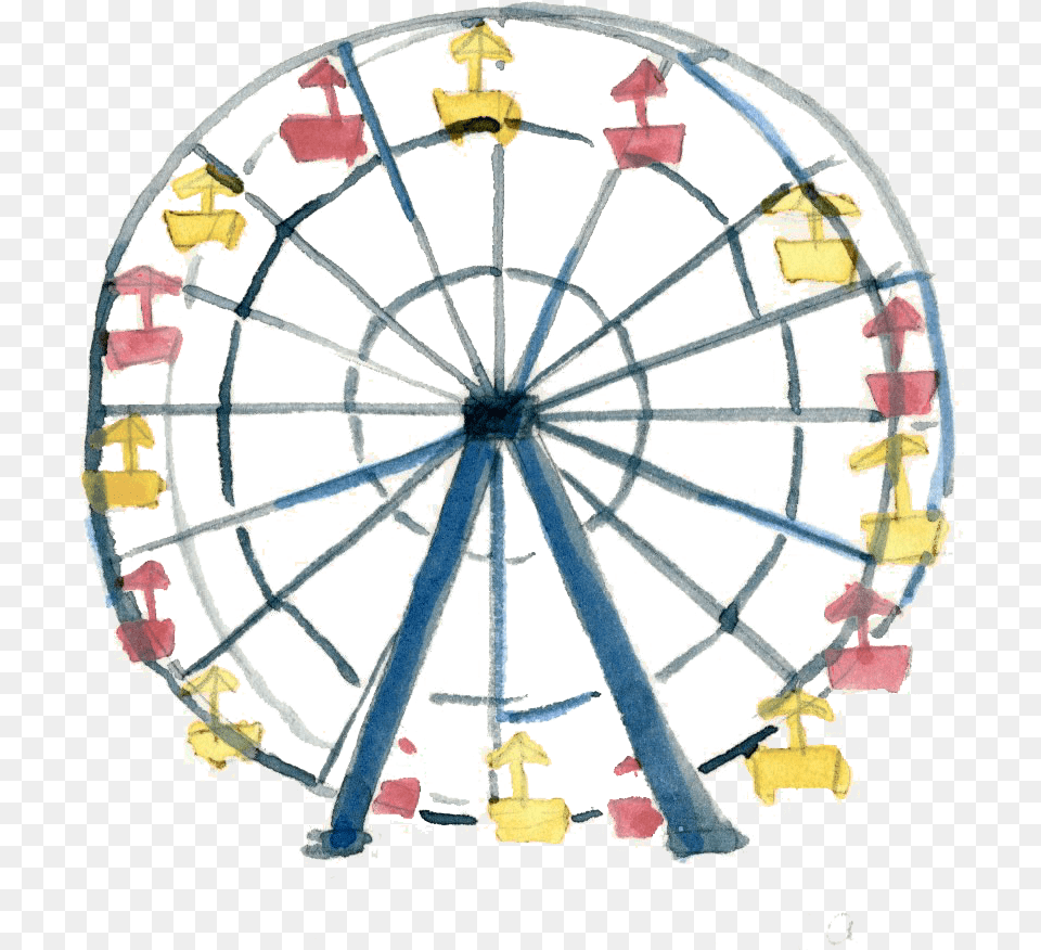 Santa Monica Download Amusement Ride, Fun, Amusement Park, Ferris Wheel, Machine Png