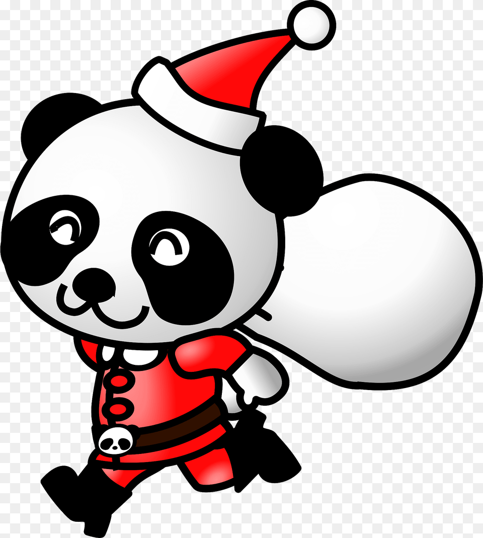 Santa Panda Clipart, Device, Grass, Lawn, Lawn Mower Free Png